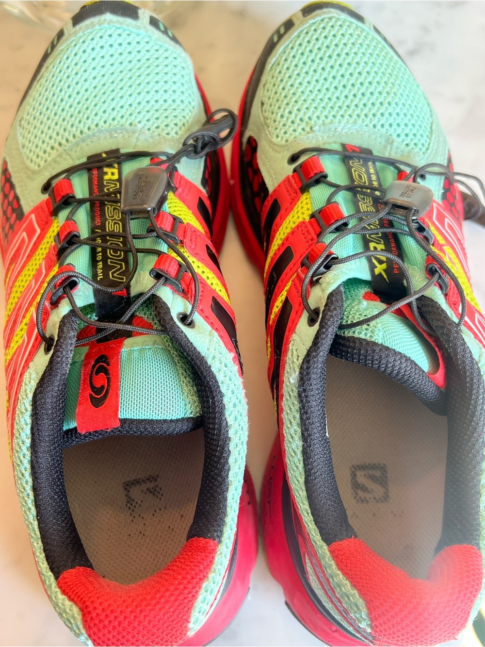 Salomon XR Mission 1 Women's Trail Running Quick Lace Shoes Size 8 - Picture 4 of 10